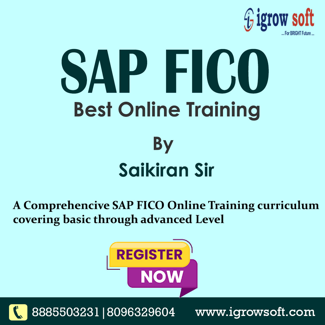 SAP FICO Online Training in US